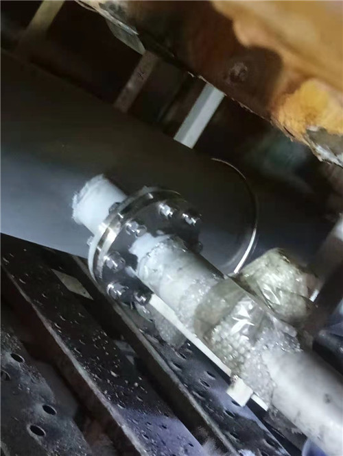 喷淋层现场施工
